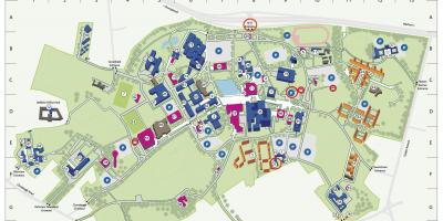 Dublin high school kampus kaart